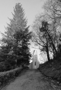 Black and white Lough eske